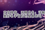 宝宝降临，天赐良名：详解美好名字背后的星象密码