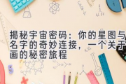 揭秘宇宙密码：你的星图与名字的奇妙连接，一个关于笔画的秘密旅程