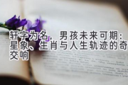 轩字为名，男孩未来可期：星象、生肖与人生轨迹的奇妙交响