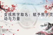 女孩熊字取名：赋予熊字灵动与力量