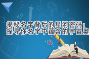 揭秘名字背后的星河密码：探寻你名字中蕴含的宇宙奥秘