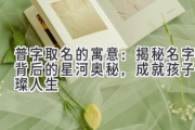 普字取名的寓意：揭秘名字背后的星河奥秘，成就孩子璀璨人生