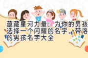 蕴藏星河力量：为你的男孩选择一个闪耀的名字，带洛字的男孩名字大全