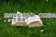 龙宝宝起名宝典：寓意非凡，一生顺遂
