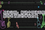 星海征程：解读中国海军舰艇命名背后的神秘力量