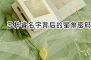 王梓睿名字背后的星象密码