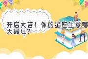 开店大吉！你的星座生意哪天最旺？