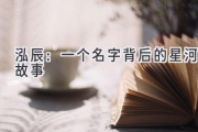 泓辰：一个名字背后的星河故事