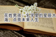 花姓男孩：名字里的星辰大海，点亮未来人生