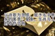 以诗歌为灵感，赋予名字隽永的寓意：星象、生肖与人生的奇妙交响