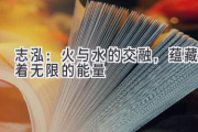 志泓：火与水的交融，蕴藏着无限的能量