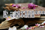 玲：一个名字背后的星河奥秘，探寻名字的寓意