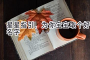 星星指引，为你宝宝取个好名字