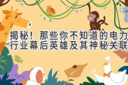 揭秘！那些你不知道的电力行业幕后英雄及其神秘关联