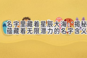名字里藏着星辰大海：揭秘蕴藏着无限潜力的名字含义