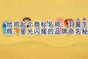 给鸡起个商标名称：羽翼生辉，星光闪耀的品牌命名秘籍