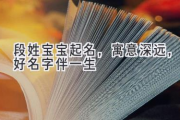 段姓宝宝起名，寓意深远，好名字伴一生